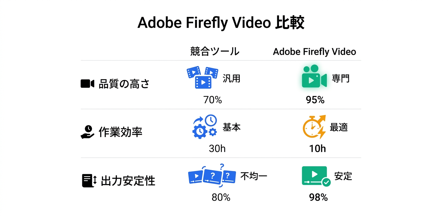 競合ツールとの比較