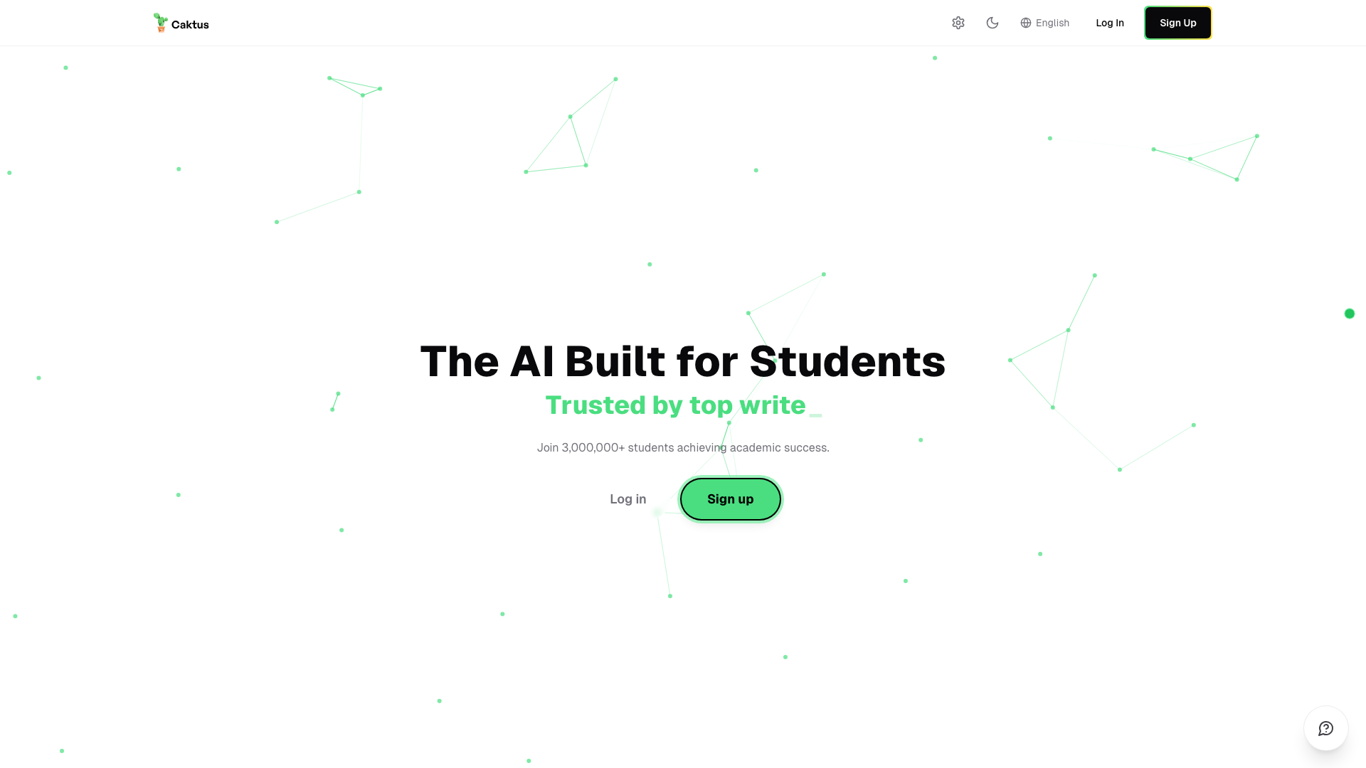 Caktus AIの公式サイト