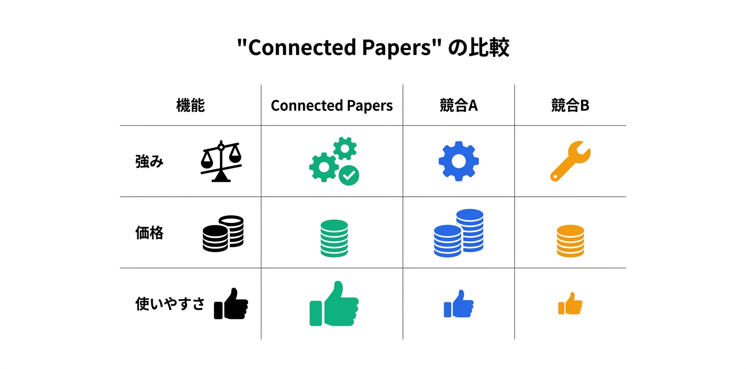 競合サービスとの比較