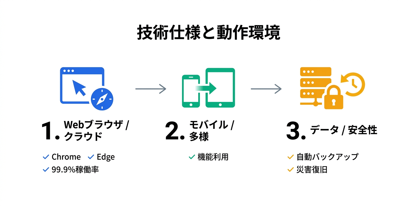 技術仕様と動作環境