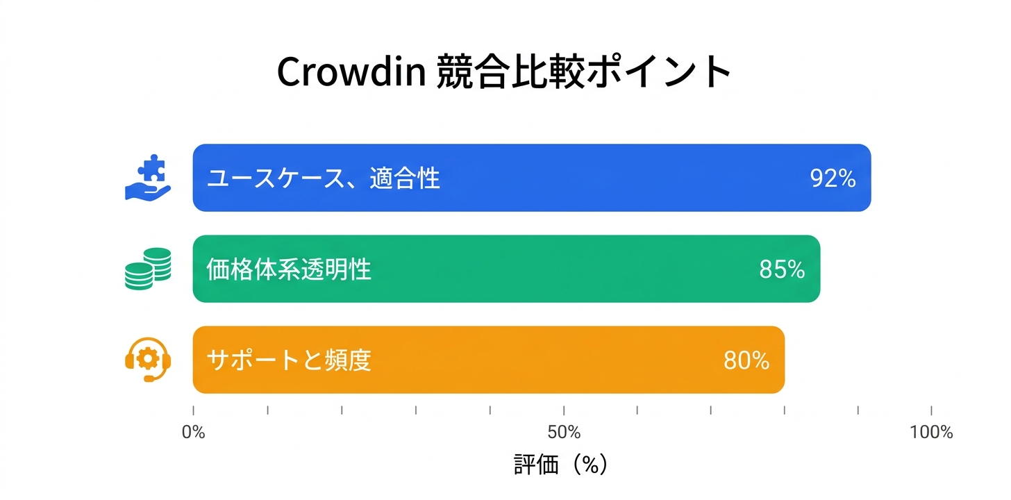 競合製品との比較ポイント