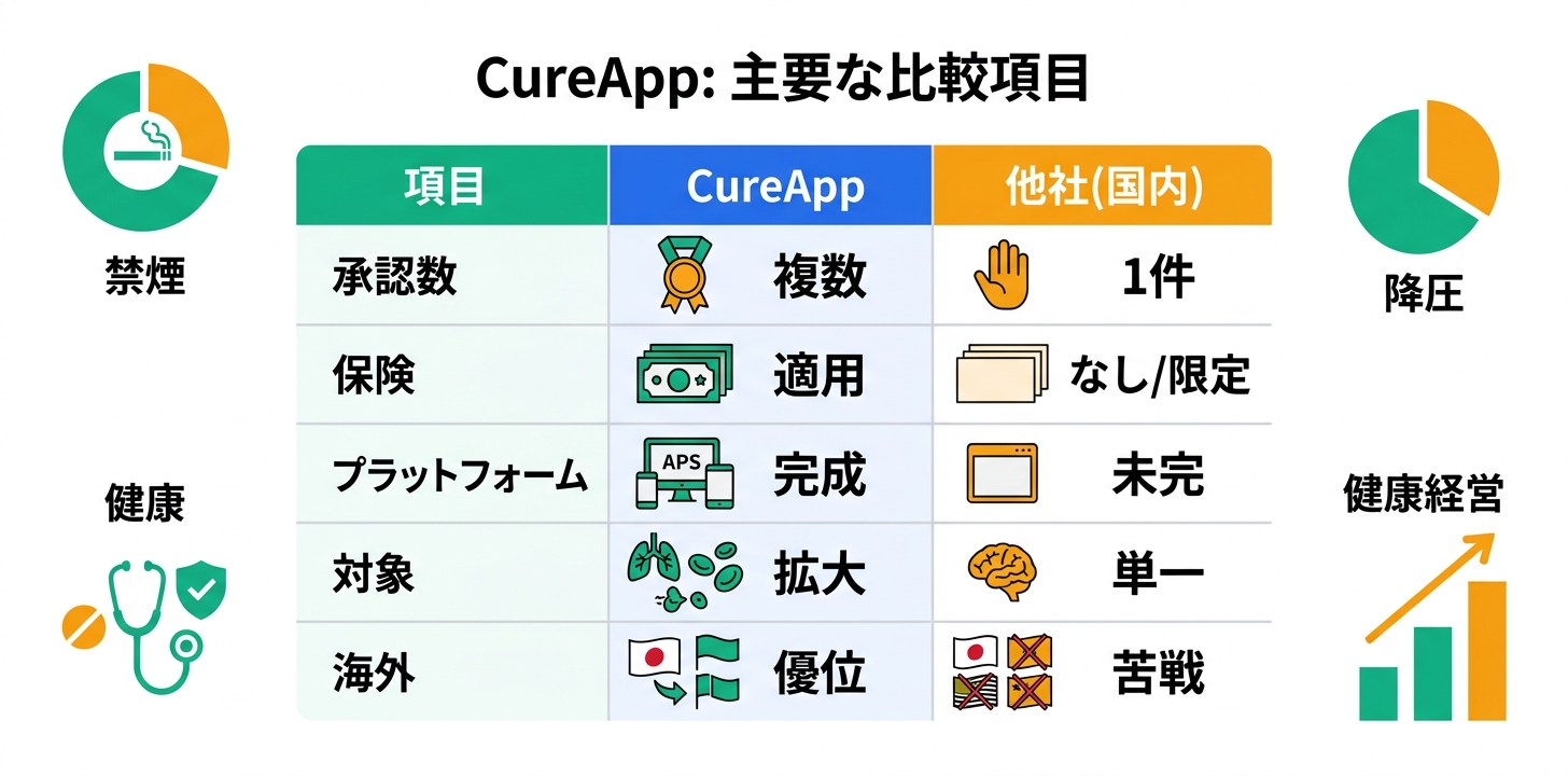 競合製品との比較