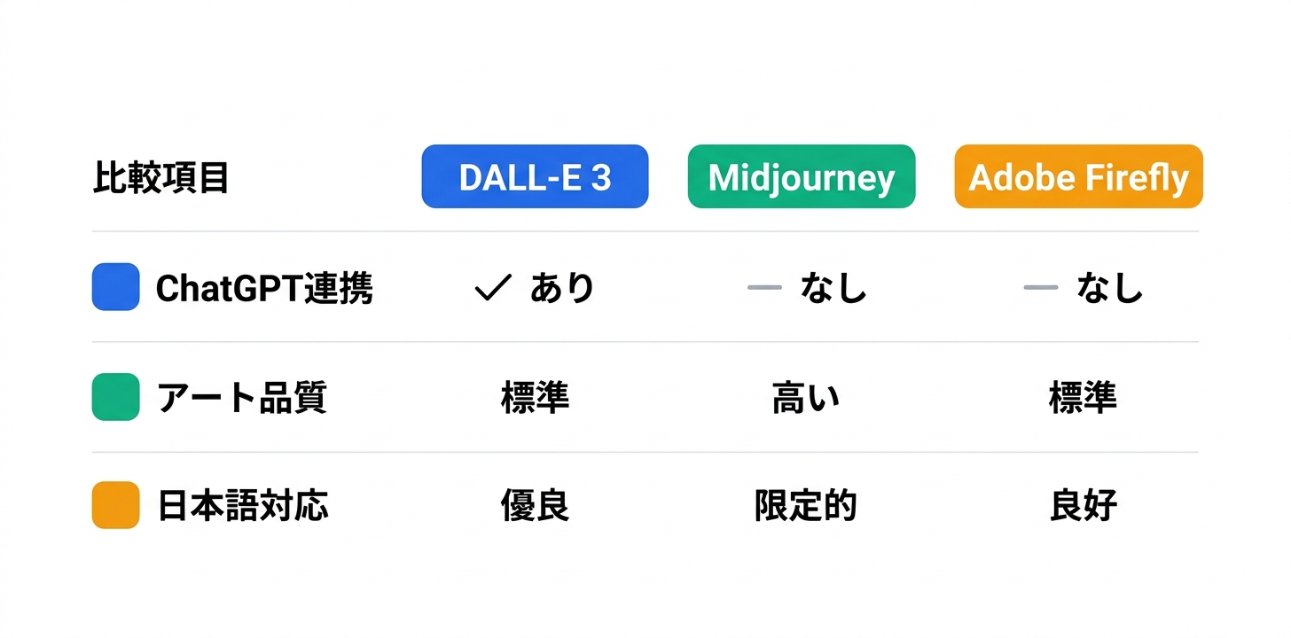 競合ツールとの比較