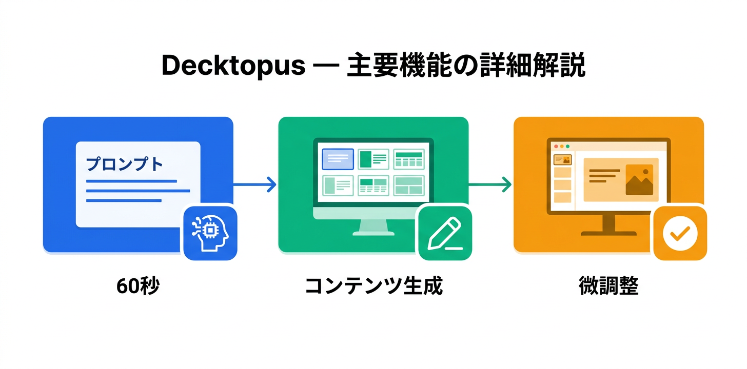 主要機能の詳細解説