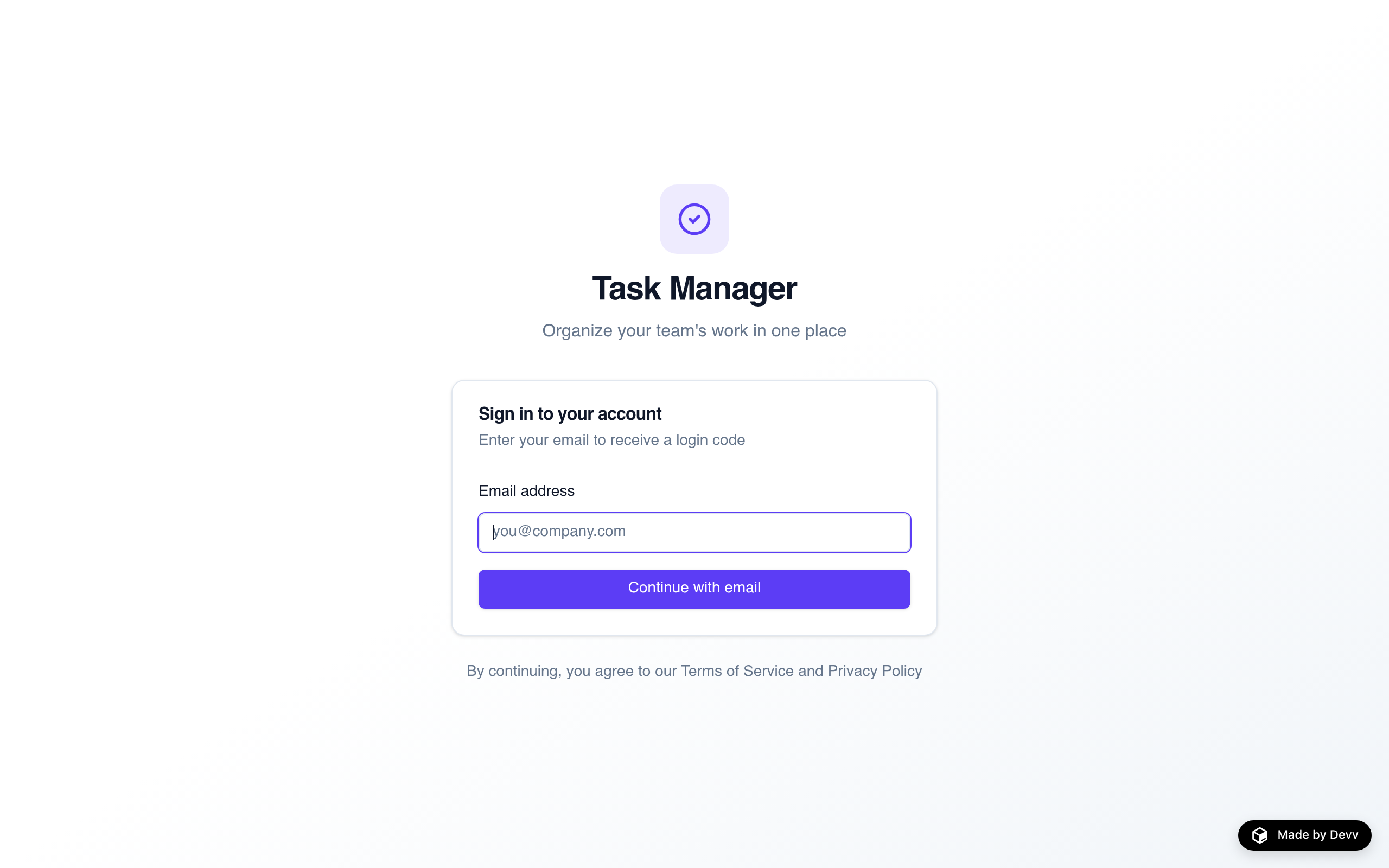 Enterprise Task Workflow Dashboard
