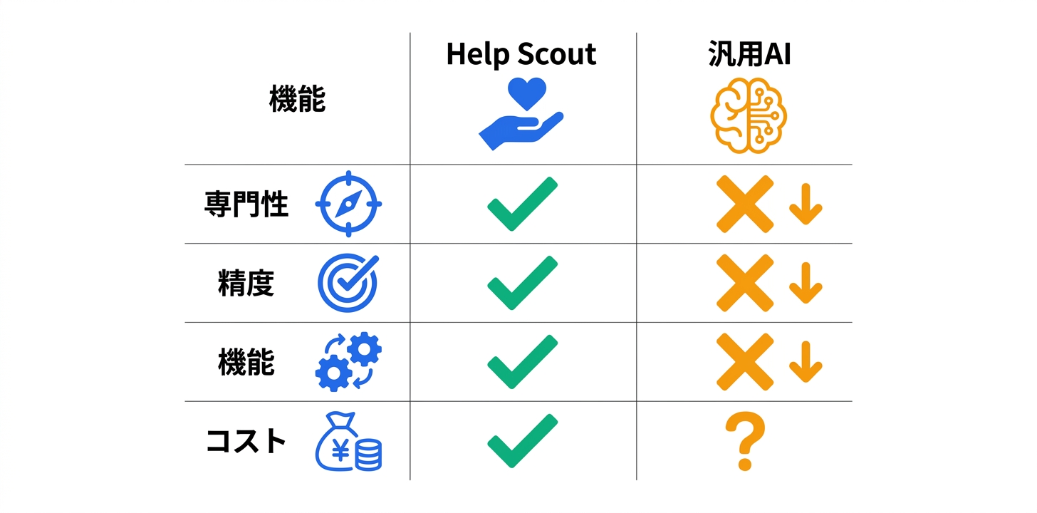競合ツールとの比較