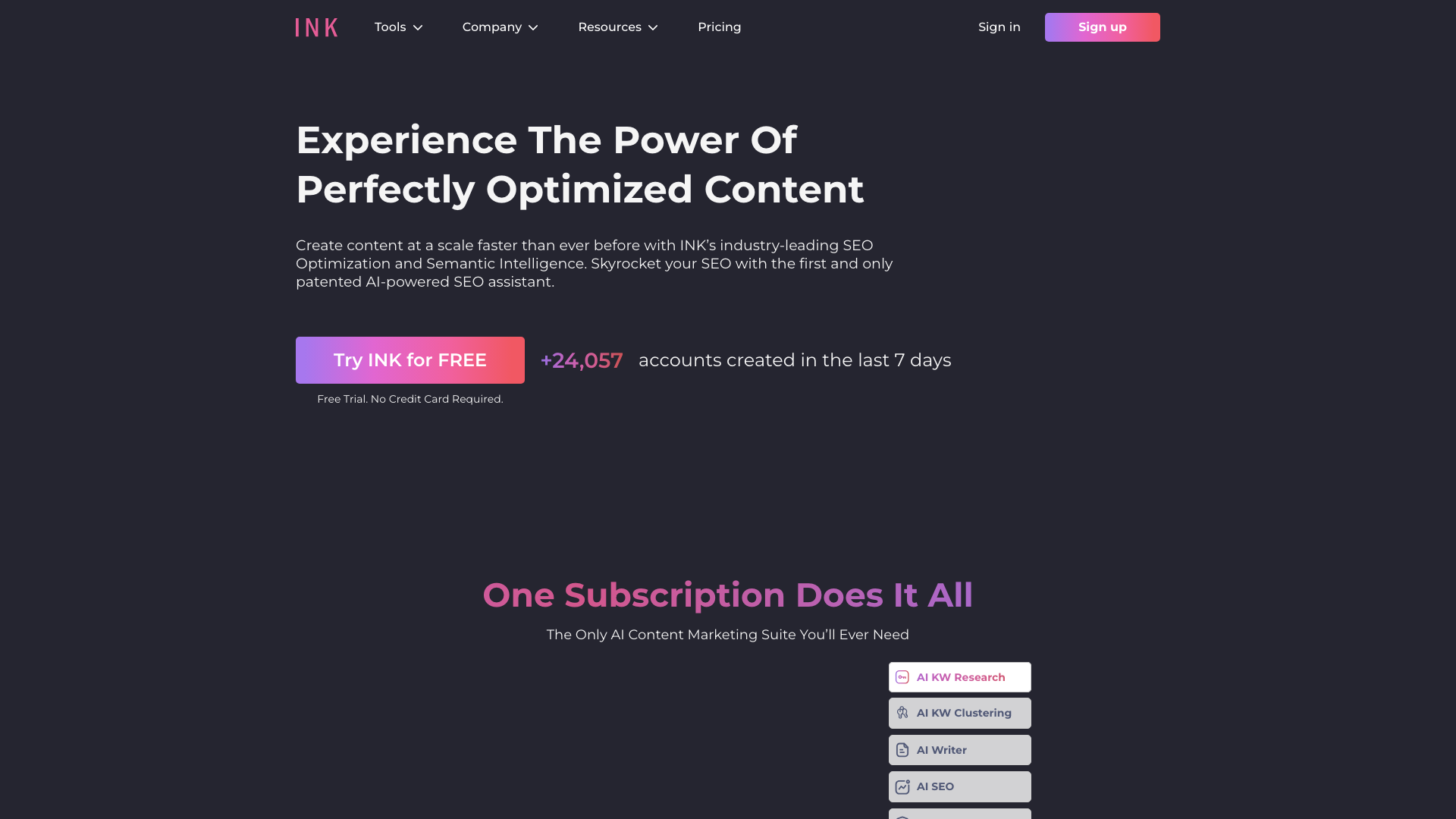 INK Editorの公式サイト