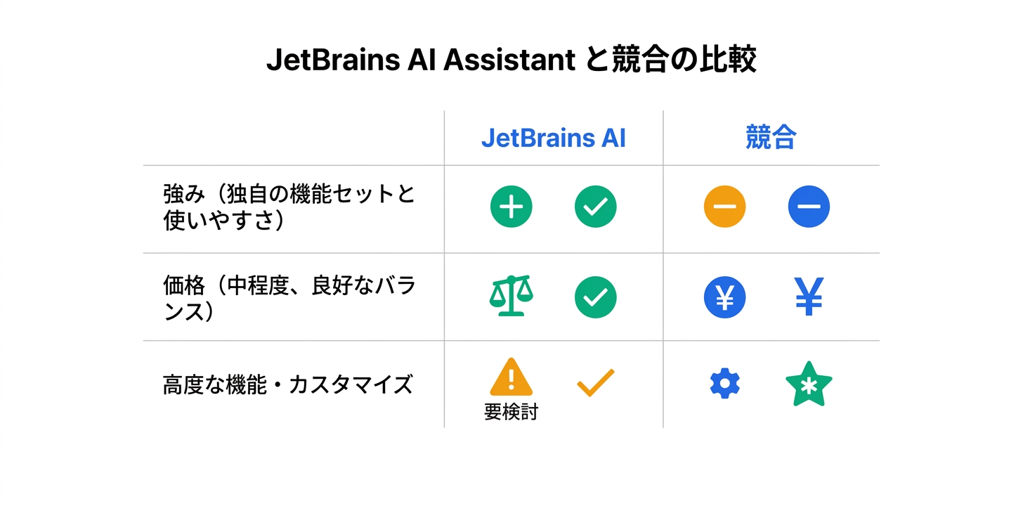 競合サービスとの比較