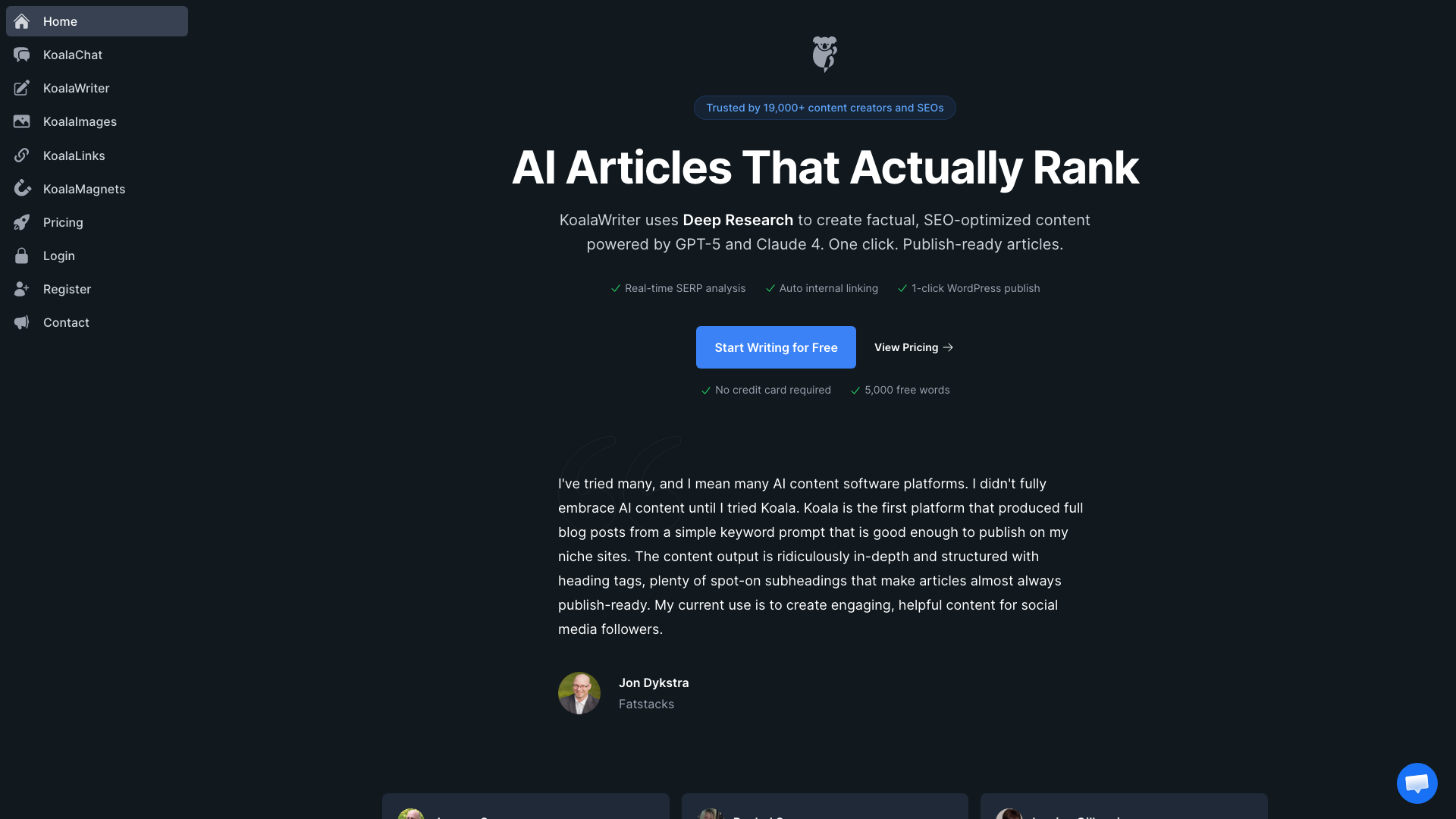 Koala AIの公式サイト