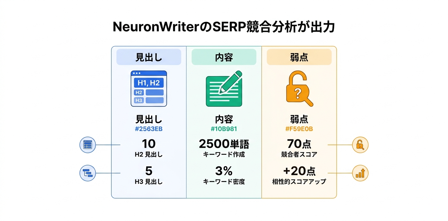 SERP競合分析