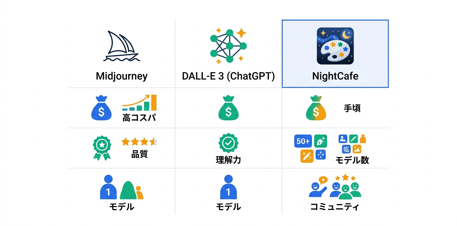 競合ツールとの比較