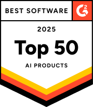 BEST SOFTWARE 2025 Top 50 AI PRODUCTS