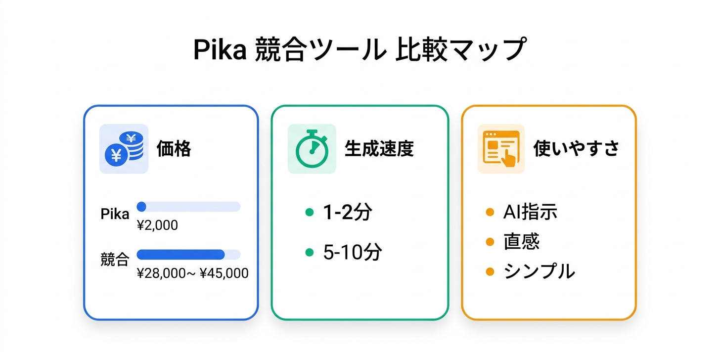 競合ツールとの詳細比較