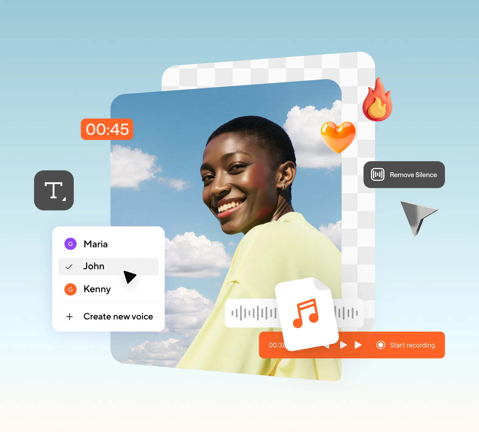 full audio and video creation suite