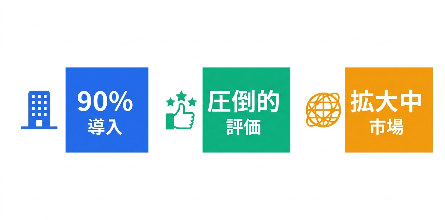 業界での評価と導入実績