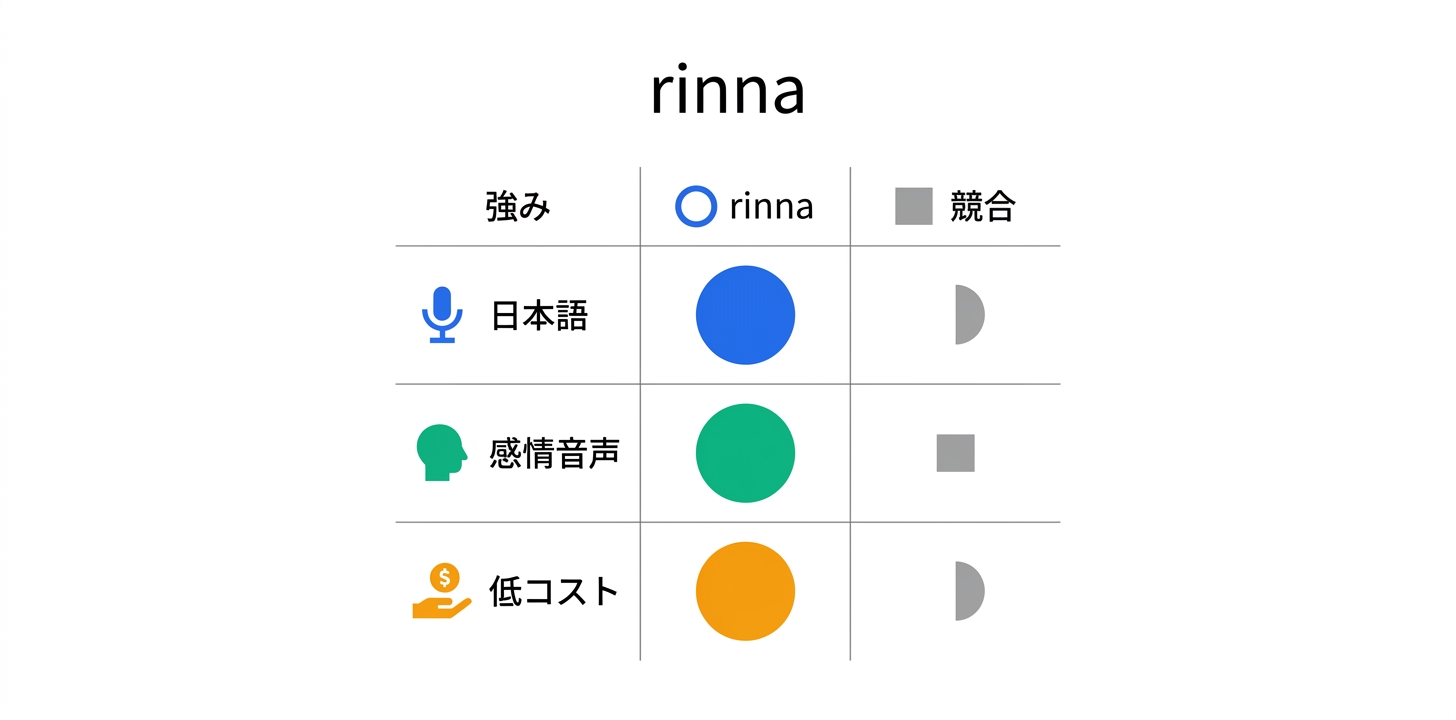 競合サービスとの比較