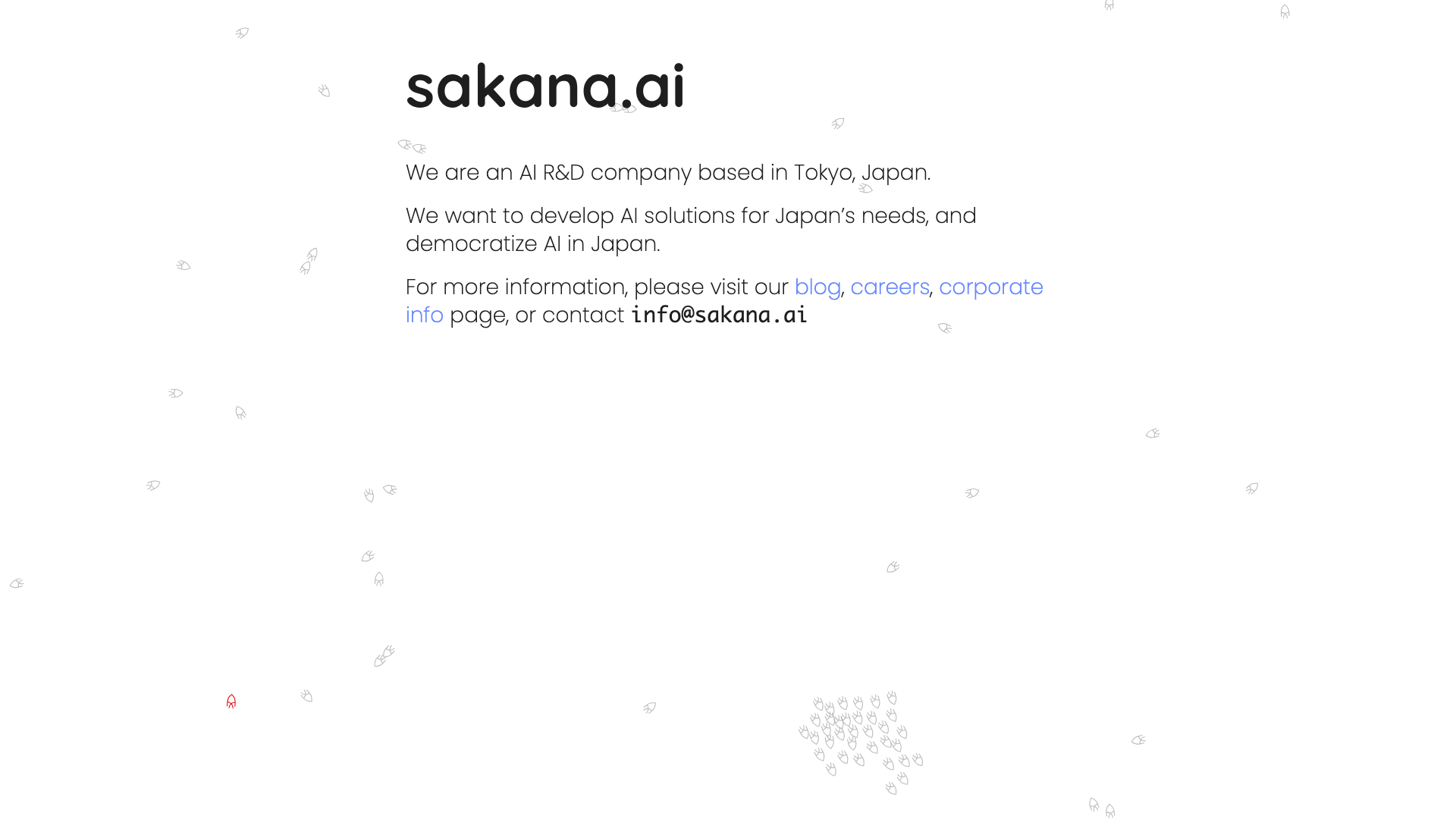 Sakana AIの公式サイト