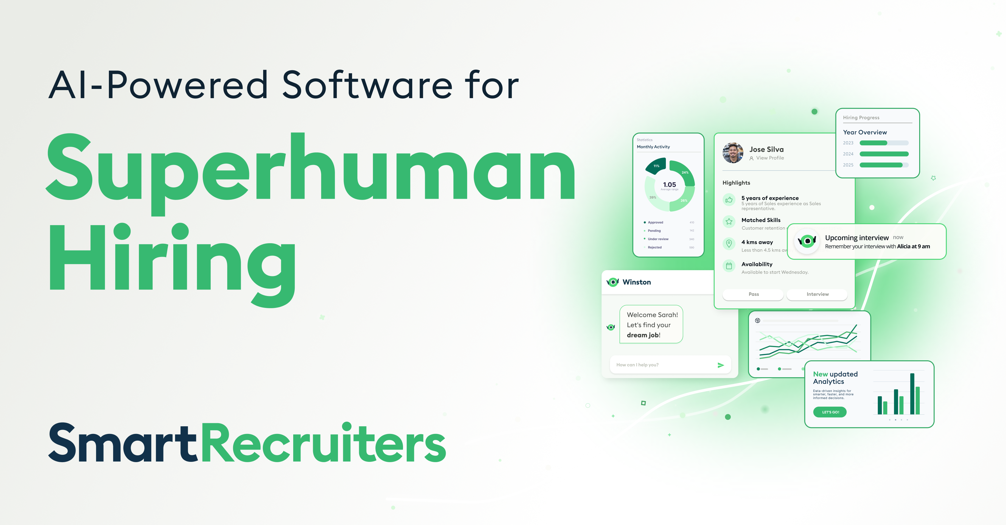 SmartRecruitersの画面