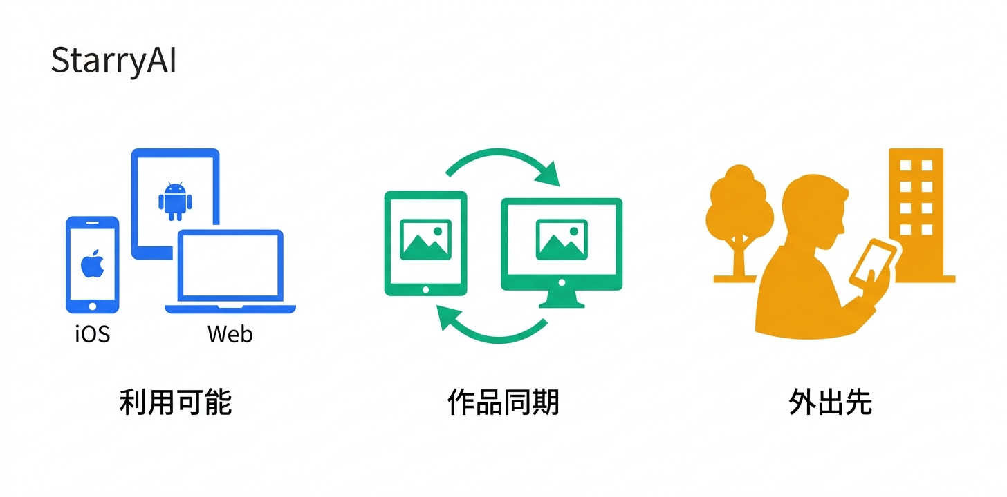 マルチプラットフォーム対応