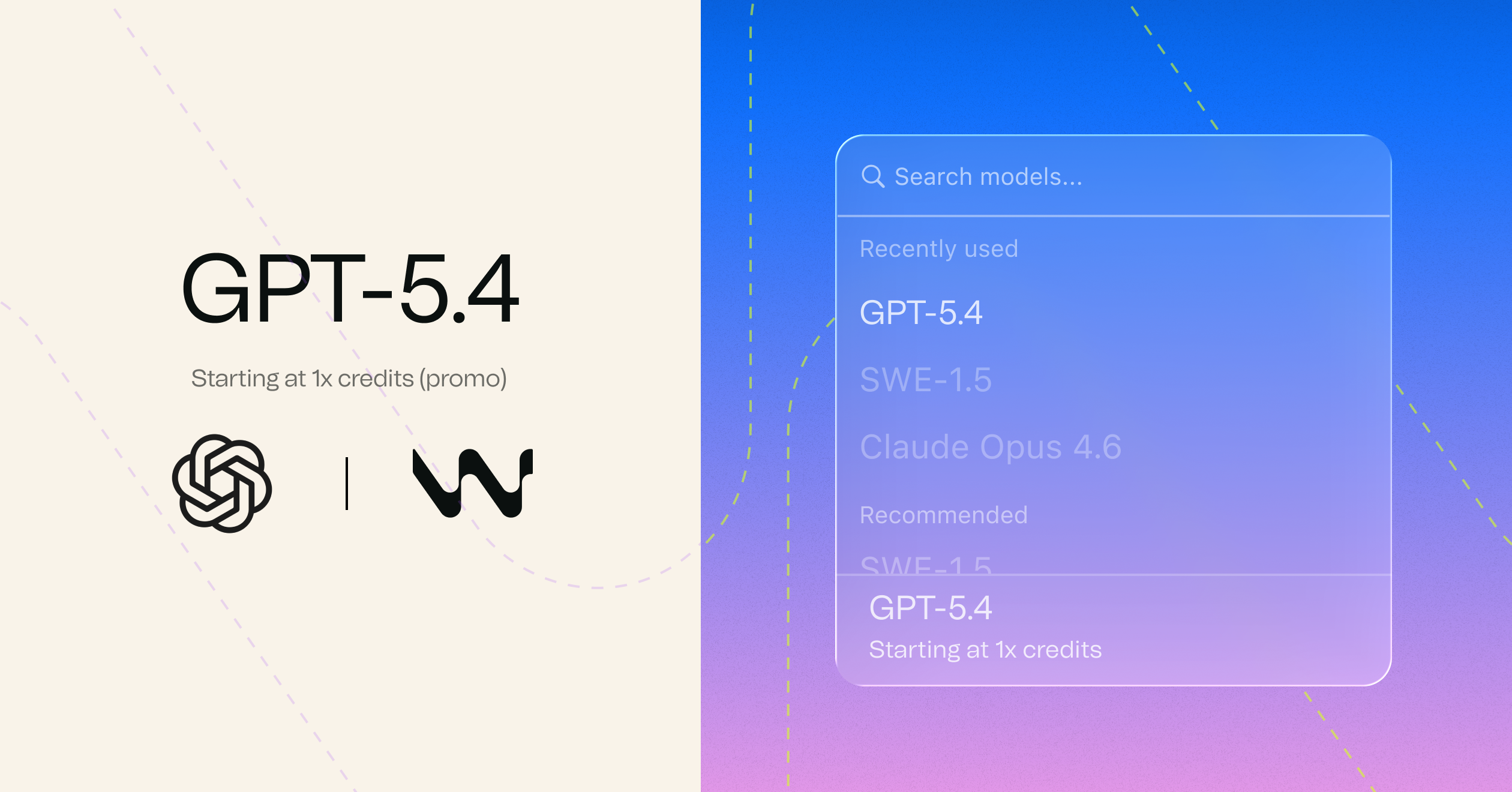 Image for GPT-5.4 is now available in Windsurf