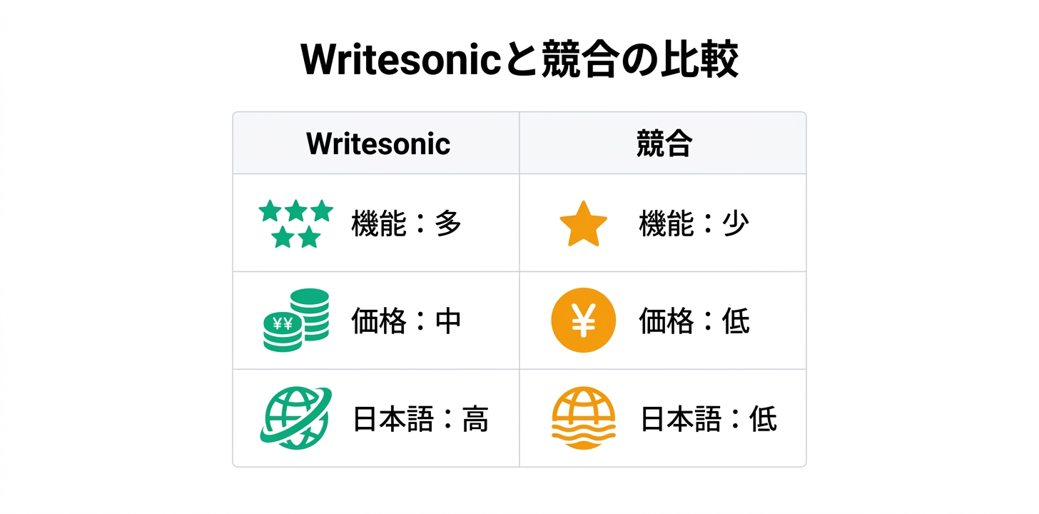 競合ツールとの詳細比較